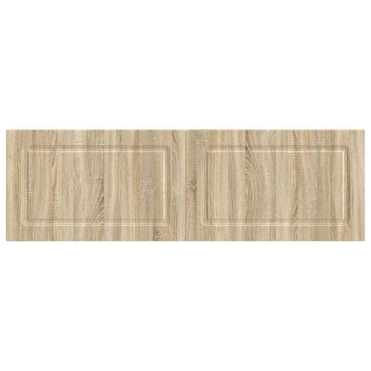 vidaXL Wall-Mounted Headboard UTRECHT Sonoma Oak Engineered Wood