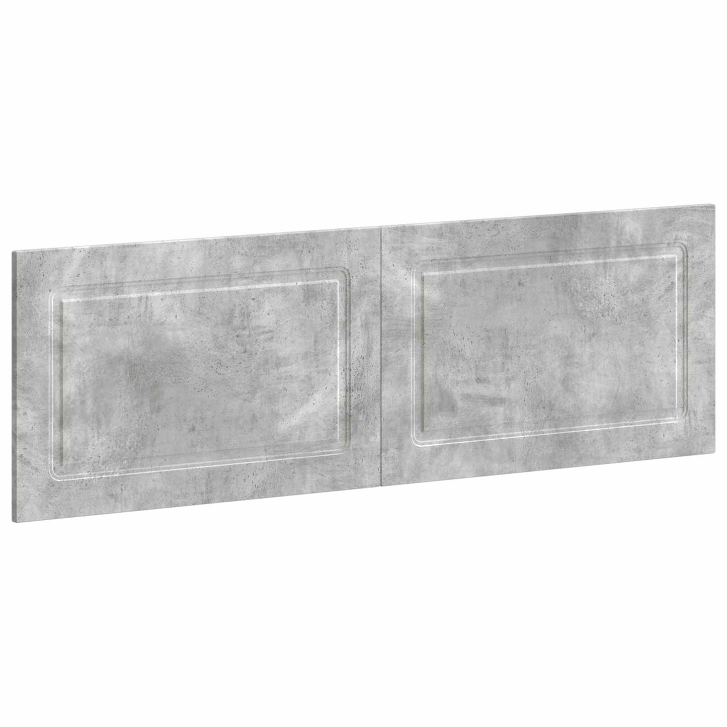 vidaXL Wall-Mounted Headboard UTRECHT Concrete Grey Engineered Wood