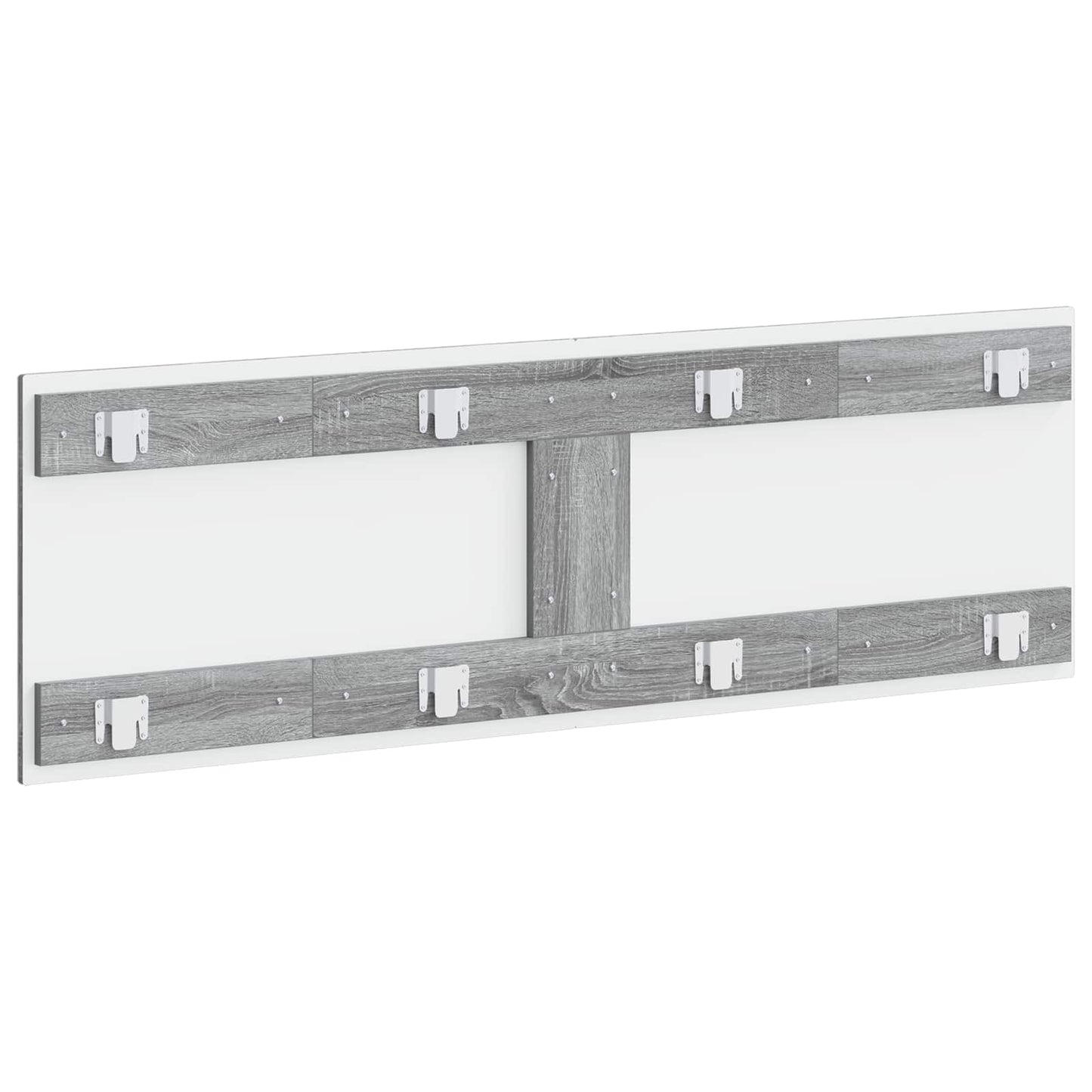 vidaXL Wall-Mounted Headboard UTRECHT Grey Sonoma Engineered Wood