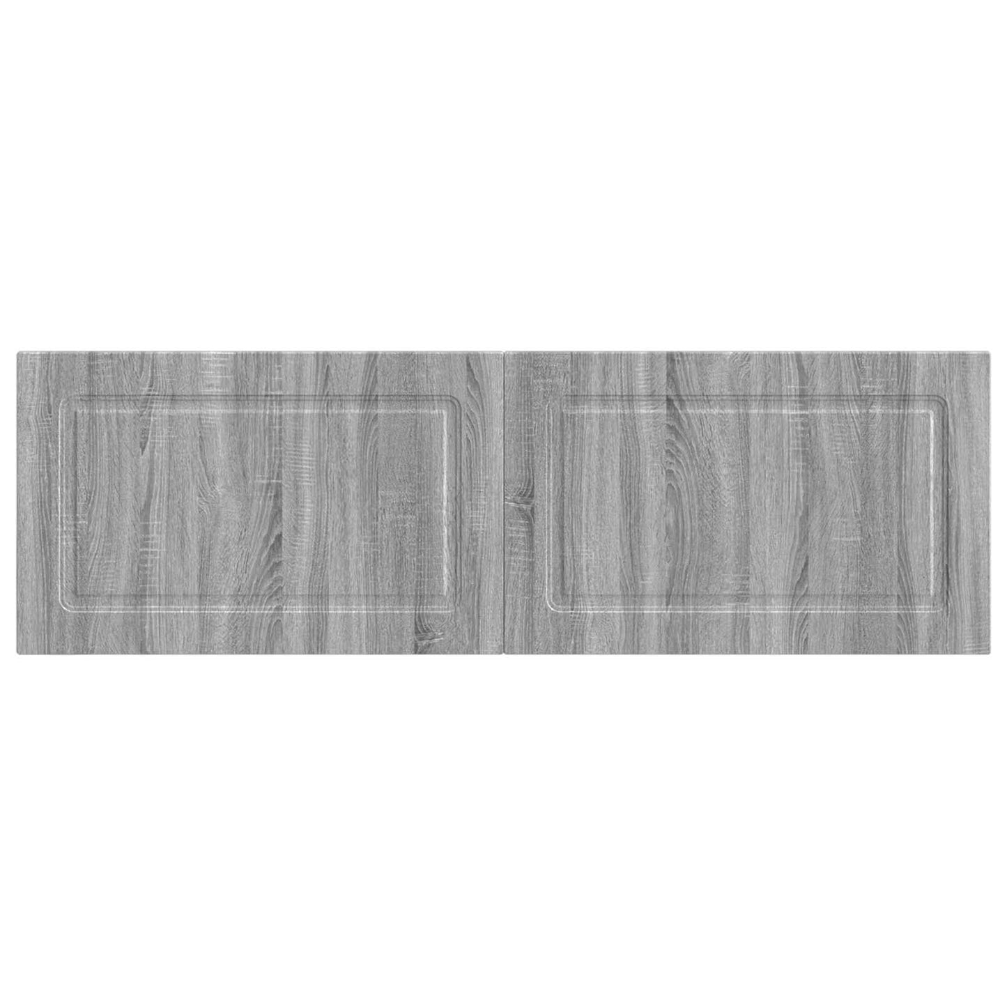 vidaXL Wall-Mounted Headboard UTRECHT Grey Sonoma Engineered Wood