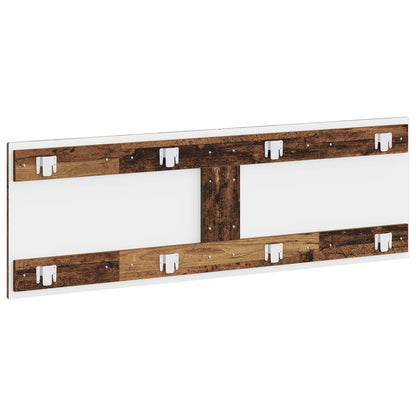 vidaXL Wall-Mounted Headboard UTRECHT Old Wood Engineered Wood