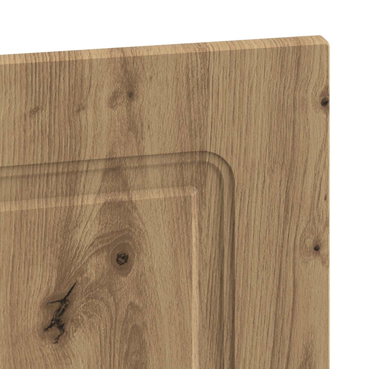 vidaXL Wall-Mounted Headboard UTRECHT Artisan Oak Engineered Wood