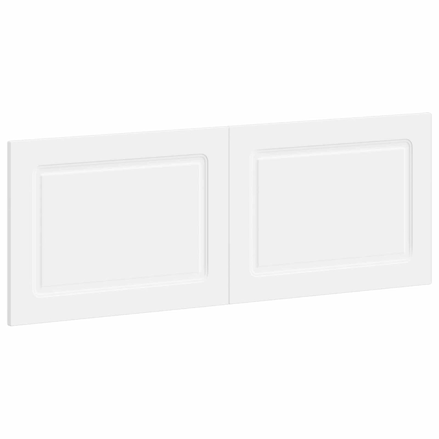 vidaXL Wall-Mounted Headboard UTRECHT White Engineered Wood