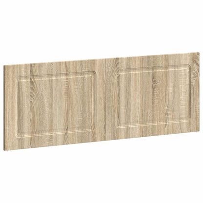 vidaXL Wall-Mounted Headboard UTRECHT Sonoma Oak Engineered Wood