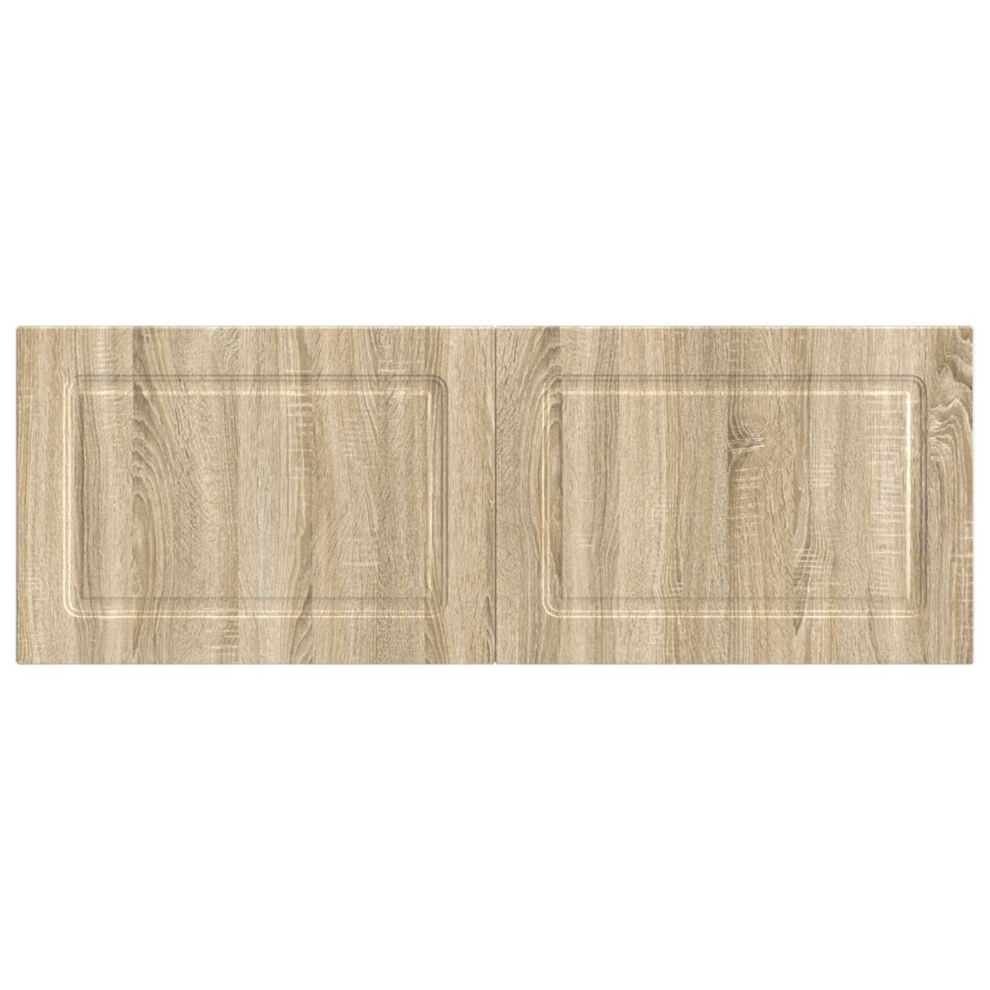 vidaXL Wall-Mounted Headboard UTRECHT Sonoma Oak Engineered Wood