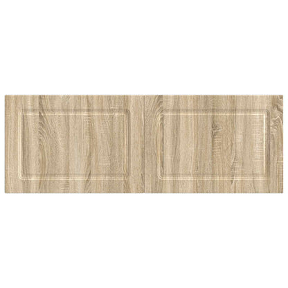 vidaXL Wall-Mounted Headboard UTRECHT Sonoma Oak Engineered Wood