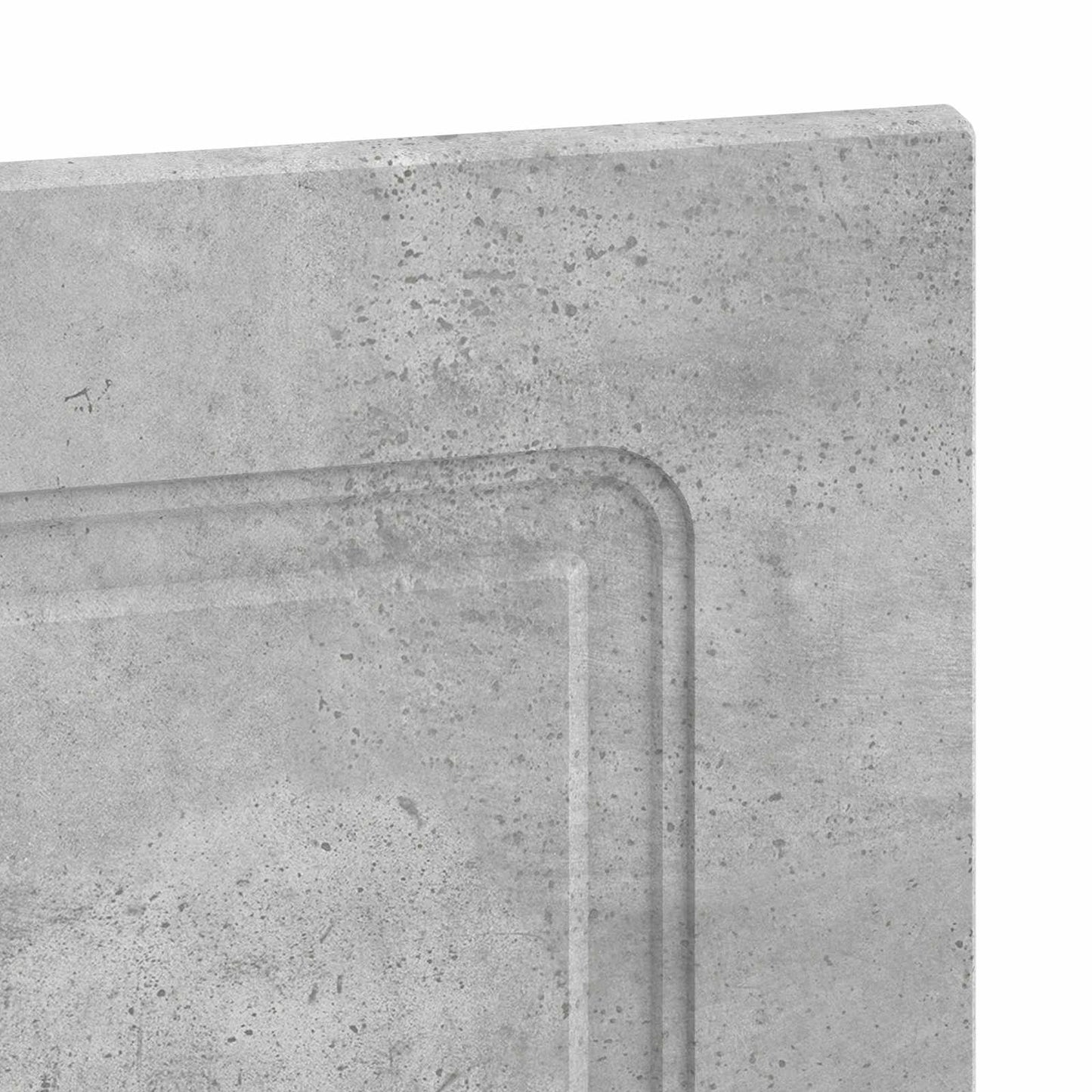 vidaXL Wall-Mounted Headboard UTRECHT Concrete Grey Engineered Wood