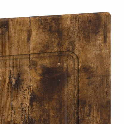 vidaXL Wall-Mounted Headboard UTRECHT Smoked Oak Engineered Wood