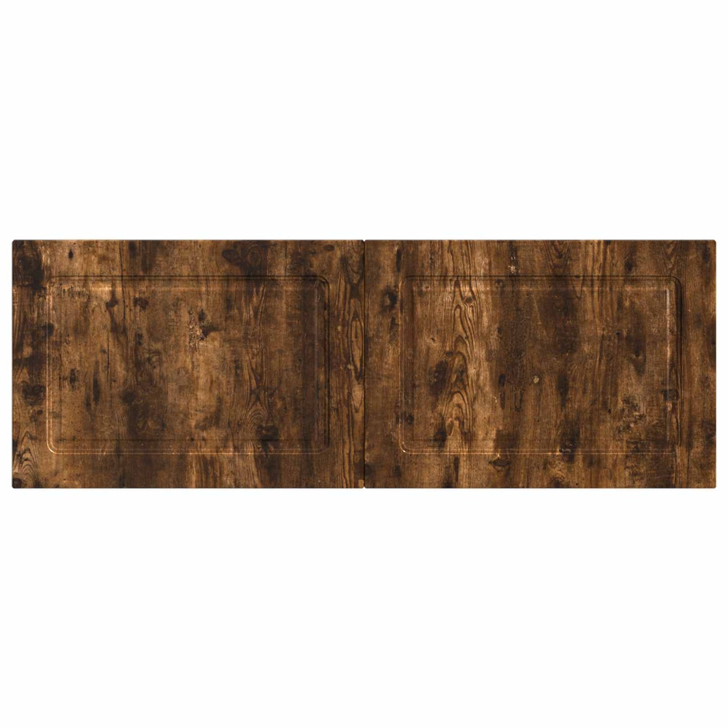 vidaXL Wall-Mounted Headboard UTRECHT Smoked Oak Engineered Wood