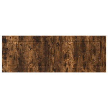 vidaXL Wall-Mounted Headboard UTRECHT Smoked Oak Engineered Wood