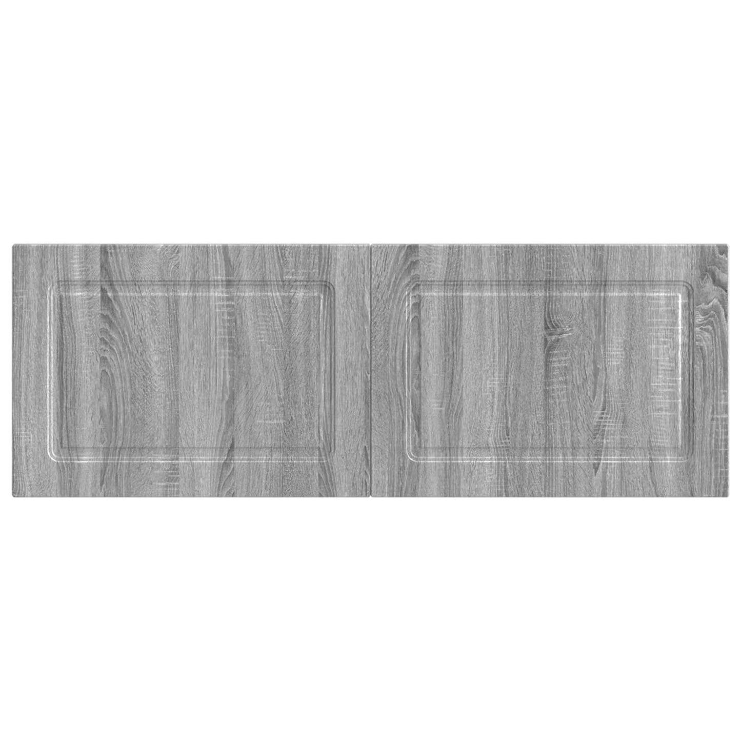 vidaXL Wall-Mounted Headboard UTRECHT Grey Sonoma Engineered Wood