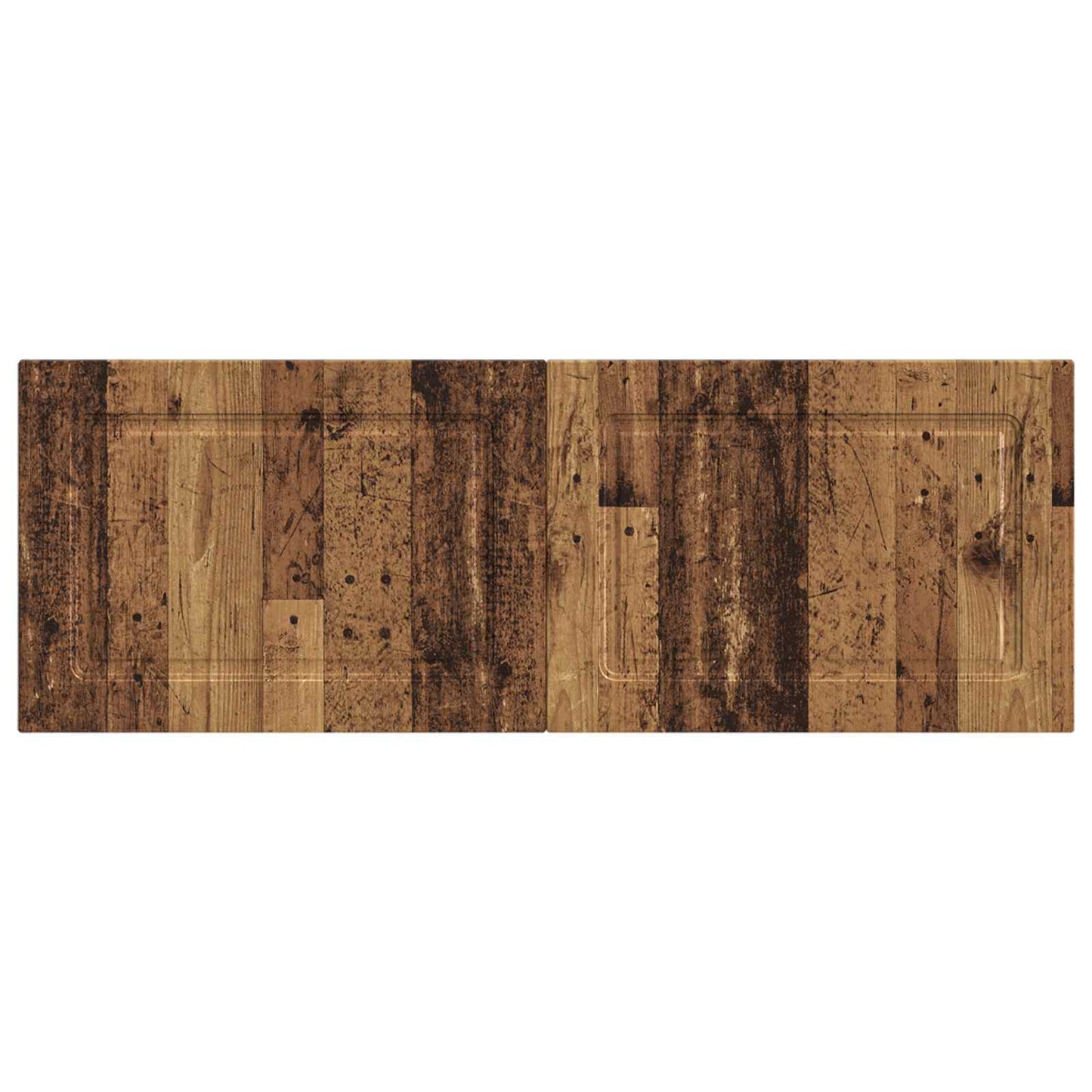 vidaXL Wall-Mounted Headboard UTRECHT Old Wood Engineered Wood