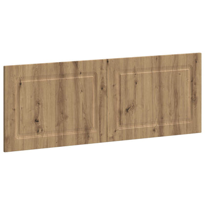 vidaXL Wall-Mounted Headboard UTRECHT Artisan Oak Engineered Wood