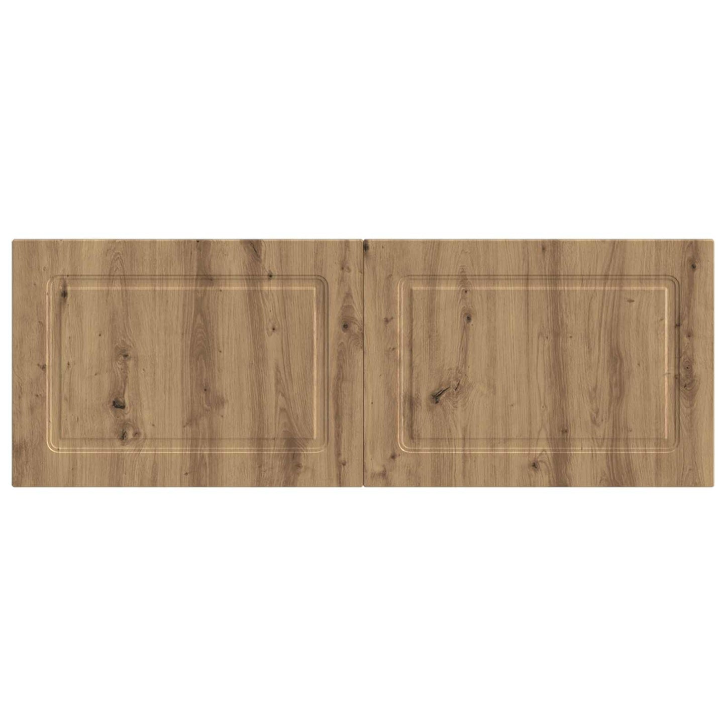 vidaXL Wall-Mounted Headboard UTRECHT Artisan Oak Engineered Wood