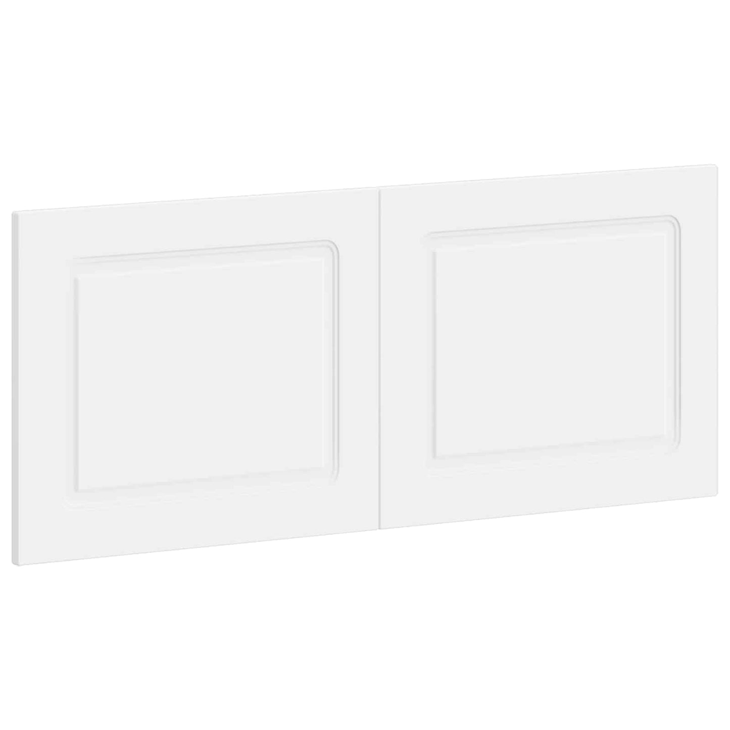 vidaXL Wall-Mounted Headboard UTRECHT White Engineered Wood