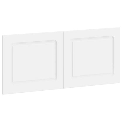 vidaXL Wall-Mounted Headboard UTRECHT White Engineered Wood