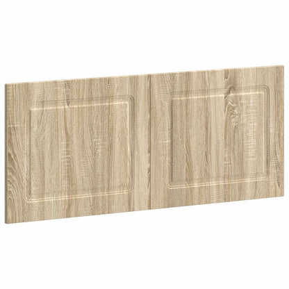 vidaXL Wall-Mounted Headboard UTRECHT Sonoma Oak Engineered Wood