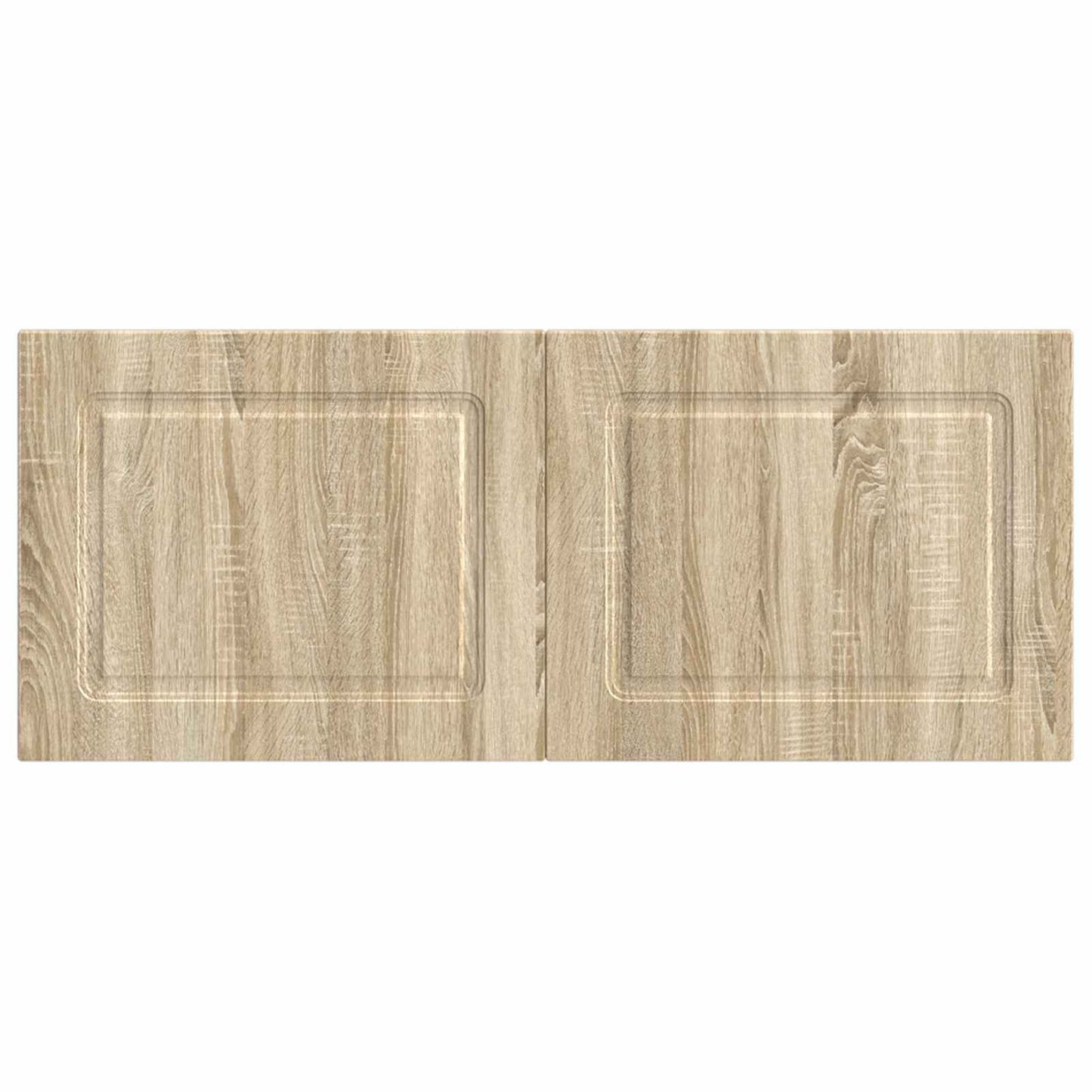 vidaXL Wall-Mounted Headboard UTRECHT Sonoma Oak Engineered Wood