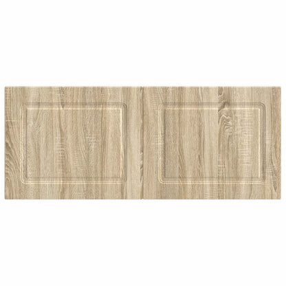 vidaXL Wall-Mounted Headboard UTRECHT Sonoma Oak Engineered Wood