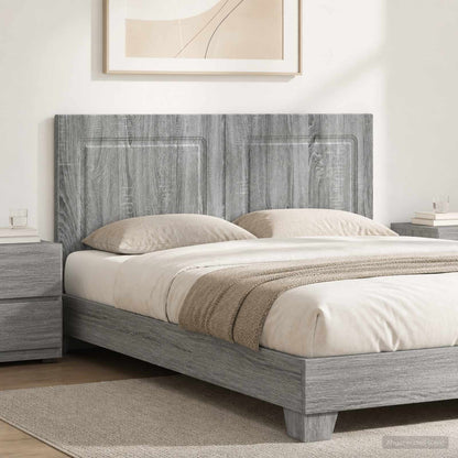 vidaXL Wall-Mounted Headboard UTRECHT Grey Sonoma Engineered Wood