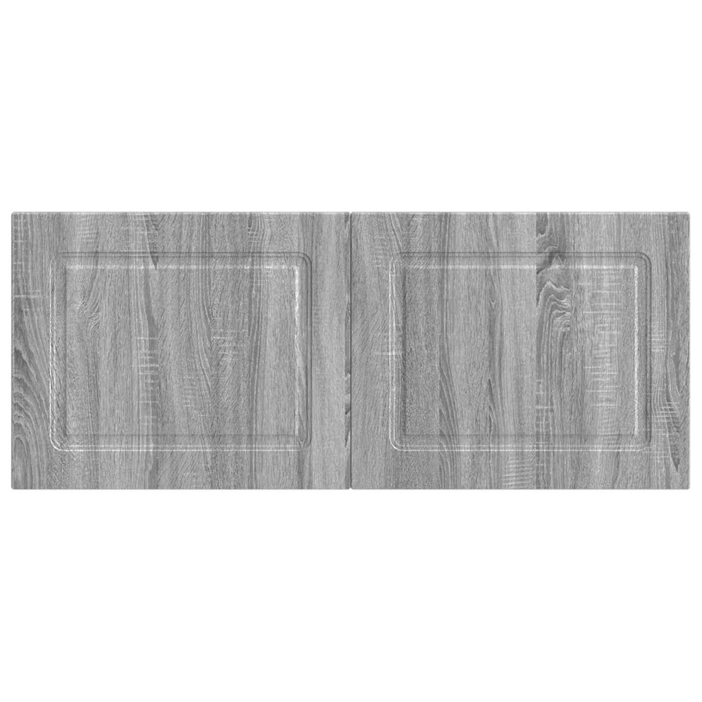 vidaXL Wall-Mounted Headboard UTRECHT Grey Sonoma Engineered Wood