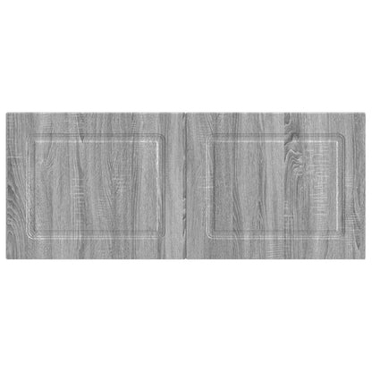 vidaXL Wall-Mounted Headboard UTRECHT Grey Sonoma Engineered Wood