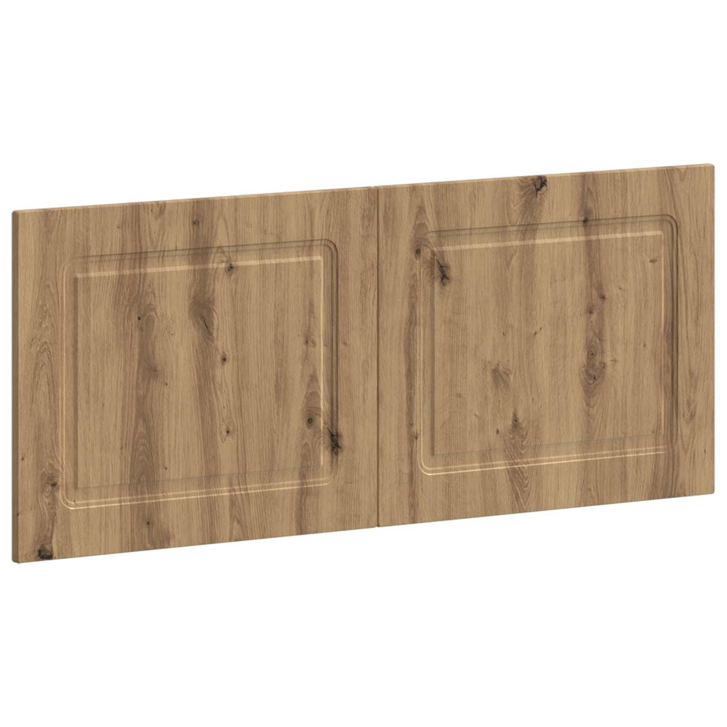 vidaXL Wall-Mounted Headboard UTRECHT Artisan Oak Engineered Wood