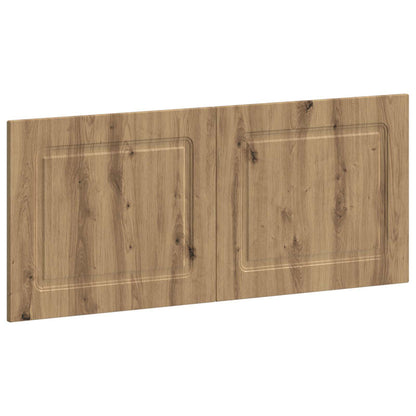 vidaXL Wall-Mounted Headboard UTRECHT Artisan Oak Engineered Wood
