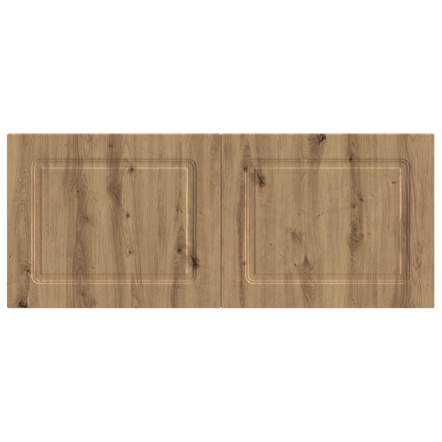 vidaXL Wall-Mounted Headboard UTRECHT Artisan Oak Engineered Wood