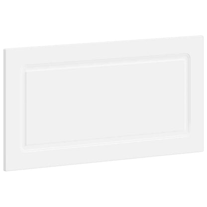 vidaXL Wall-Mounted Headboard UTRECHT White Engineered Wood