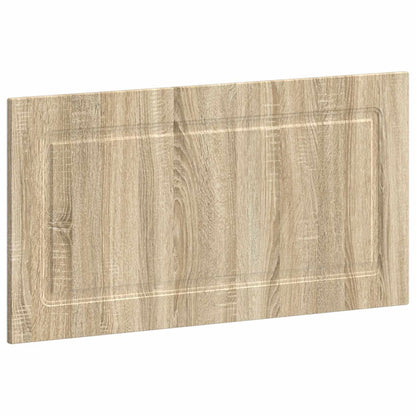vidaXL Wall-Mounted Headboard UTRECHT Sonoma Oak Engineered Wood