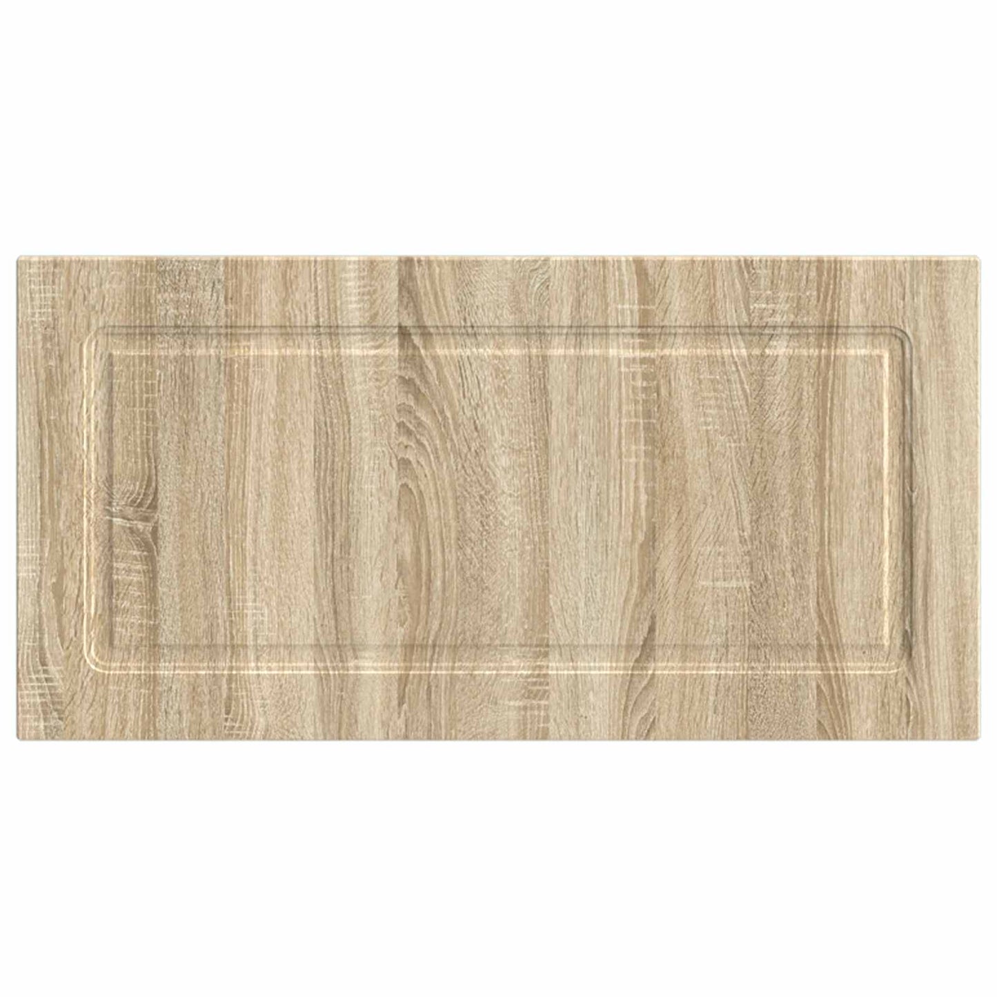vidaXL Wall-Mounted Headboard UTRECHT Sonoma Oak Engineered Wood