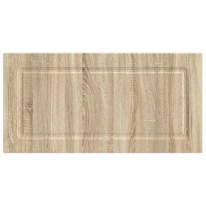 vidaXL Wall-Mounted Headboard UTRECHT Sonoma Oak Engineered Wood