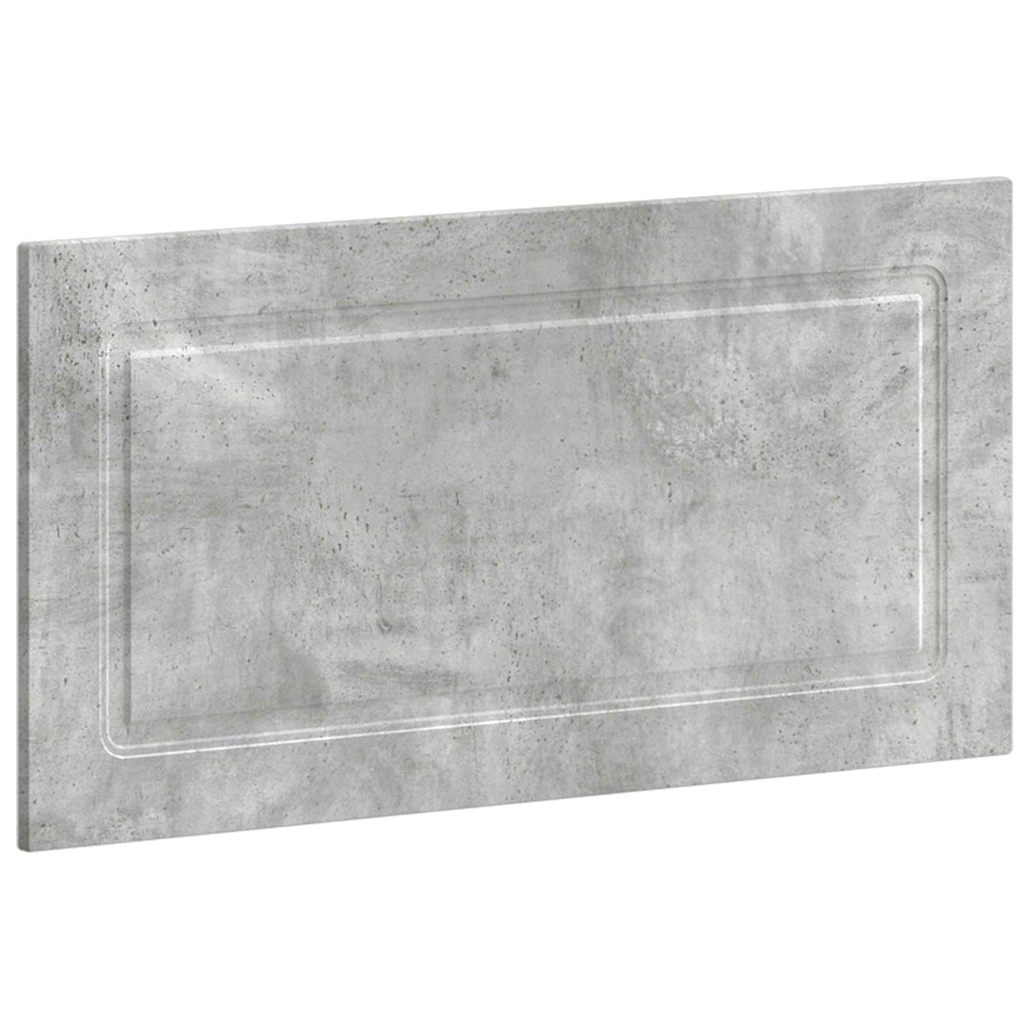 vidaXL Wall-Mounted Headboard UTRECHT Concrete Grey Engineered Wood