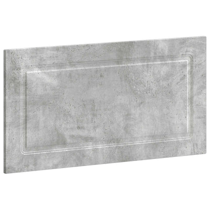 vidaXL Wall-Mounted Headboard UTRECHT Concrete Grey Engineered Wood