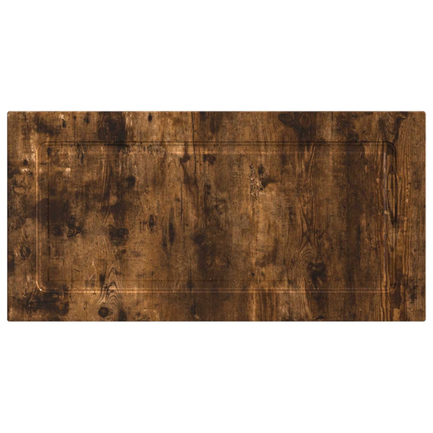 vidaXL Wall-Mounted Headboard UTRECHT Smoked Oak Engineered Wood