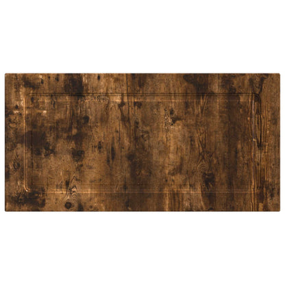 vidaXL Wall-Mounted Headboard UTRECHT Smoked Oak Engineered Wood