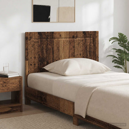vidaXL Wall-Mounted Headboard UTRECHT Old Wood Engineered Wood