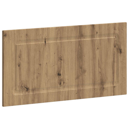vidaXL Wall-Mounted Headboard UTRECHT Artisan Oak Engineered Wood