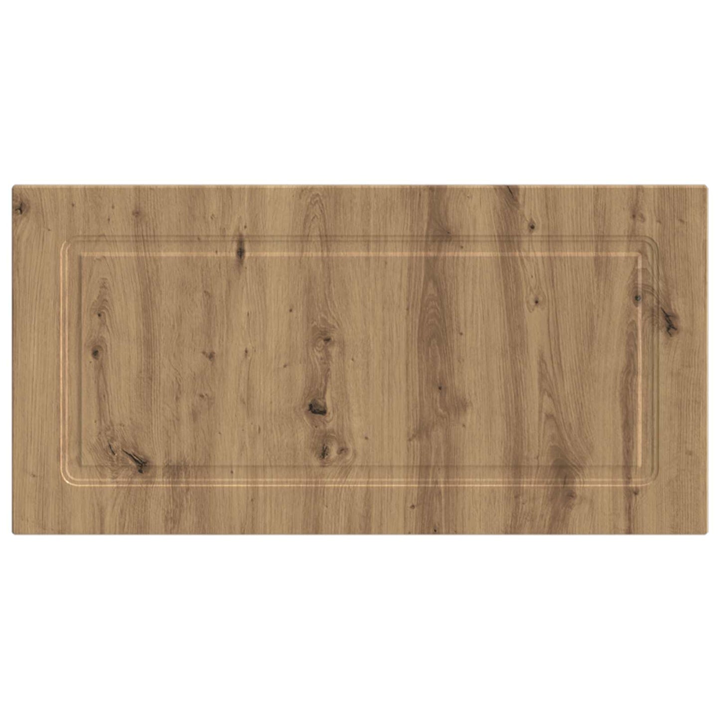 vidaXL Wall-Mounted Headboard UTRECHT Artisan Oak Engineered Wood