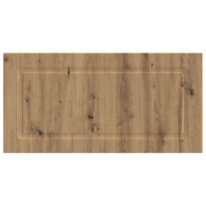vidaXL Wall-Mounted Headboard UTRECHT Artisan Oak Engineered Wood