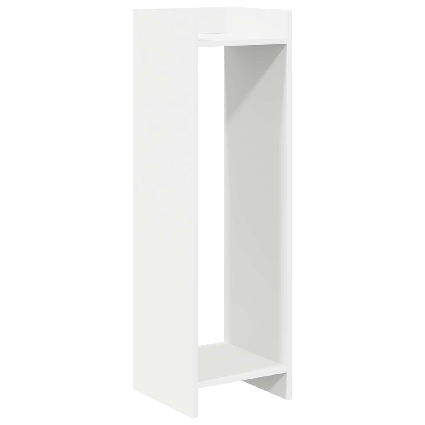 vidaXL Plant Stand White 30 x 30 x 100 cm Engineered Wood