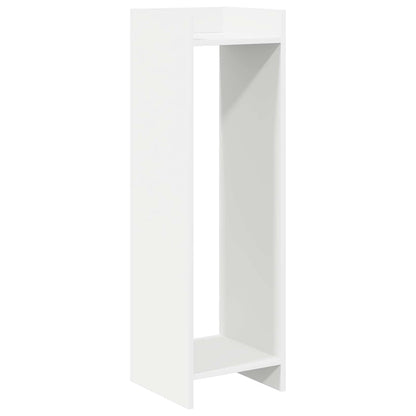 vidaXL Plant Stand White 30 x 30 x 100 cm Engineered Wood