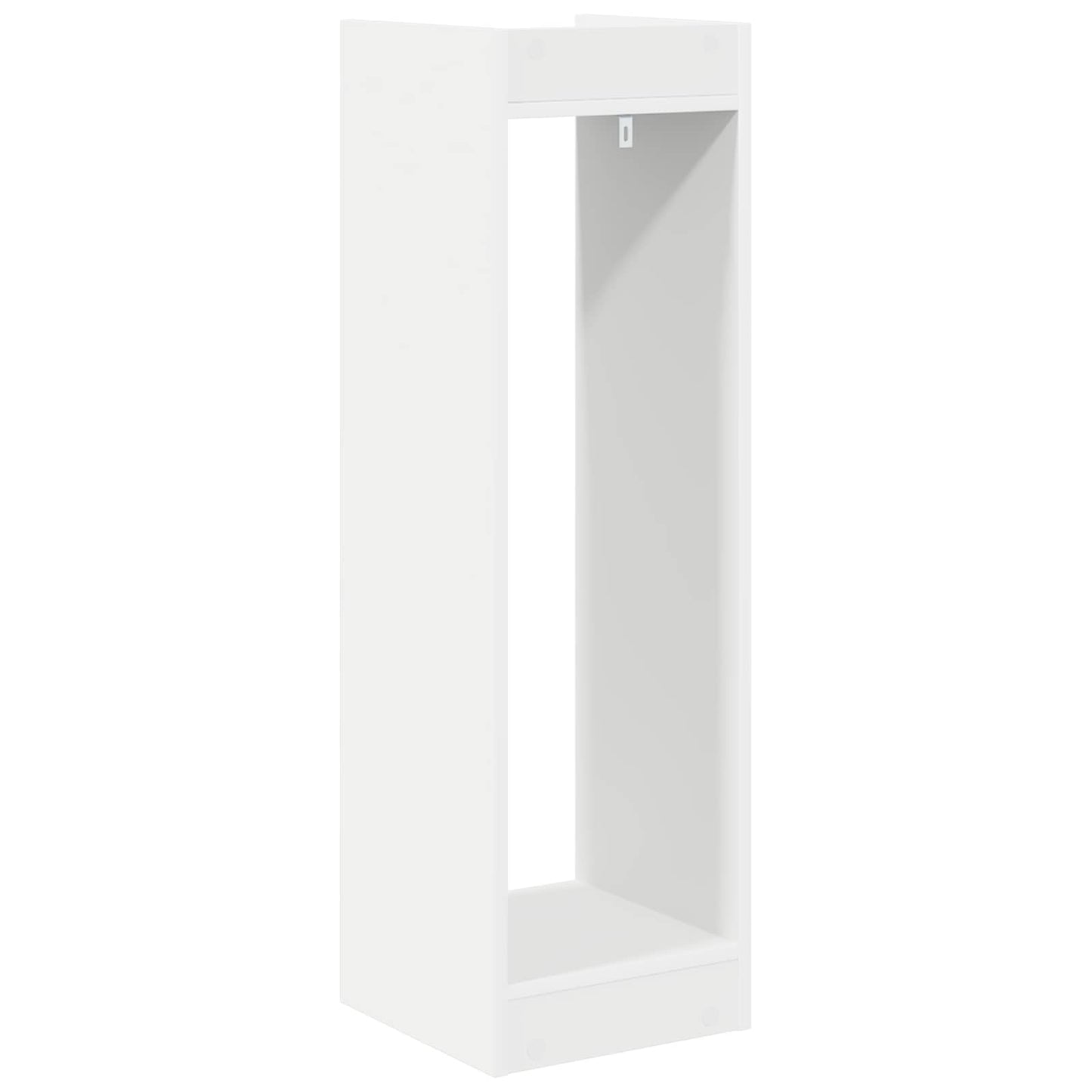 vidaXL Plant Stand White 30 x 30 x 100 cm Engineered Wood