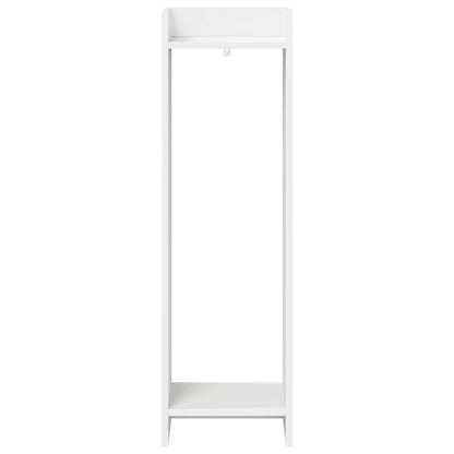 vidaXL Plant Stand White 30 x 30 x 100 cm Engineered Wood