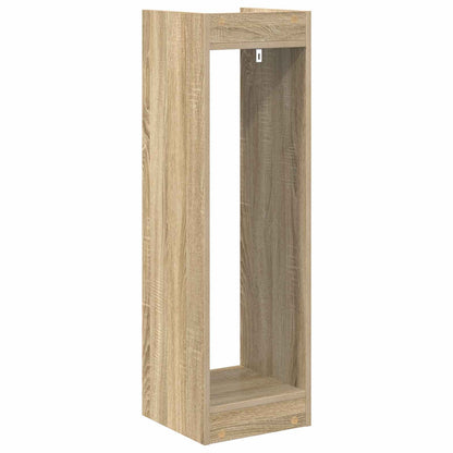 vidaXL Plant Stand 2 pcs Sonoma Oak 30 x 30 x 100 cm Engineered Wood