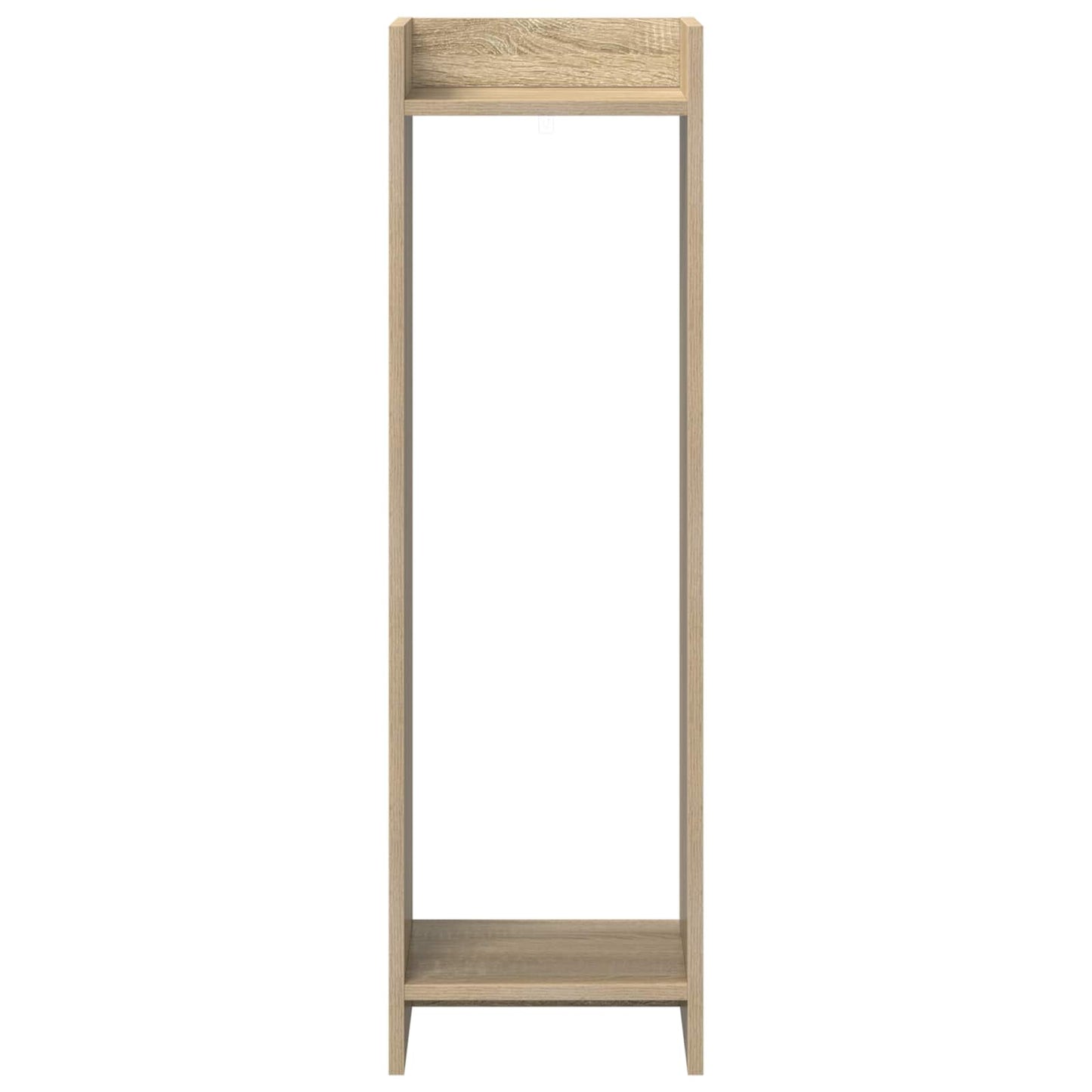 vidaXL Plant Stand 2 pcs Sonoma Oak 30 x 30 x 100 cm Engineered Wood