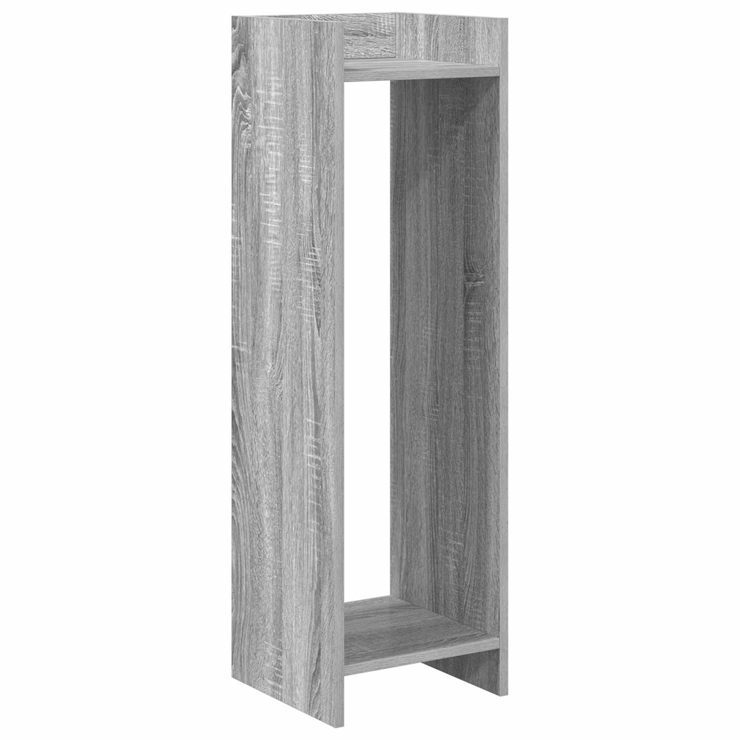 vidaXL Plant Stand 2 pcs Grey Sonoma 30 x 30 x 100 cm Engineered Wood