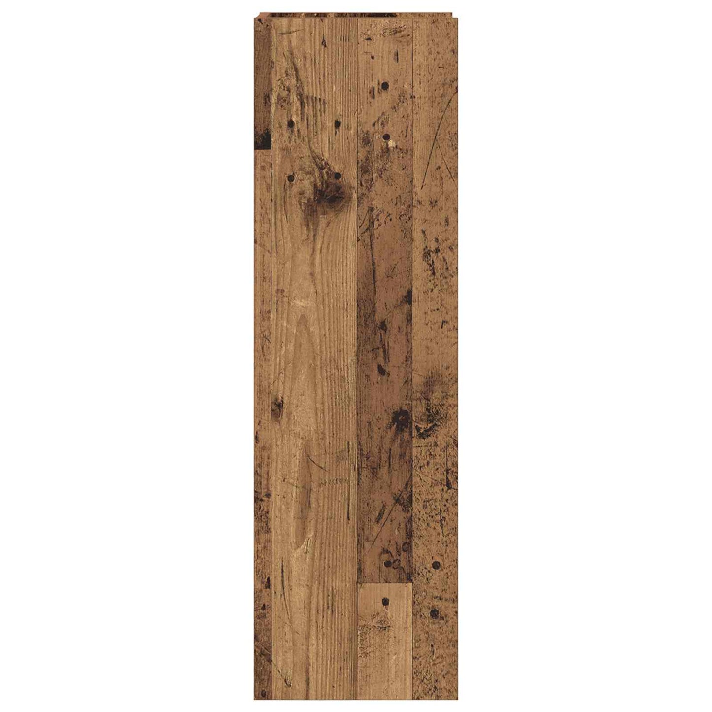 vidaXL Plant Stand 2 pcs Old Wood 30 x 30 x 100 cm Engineered Wood
