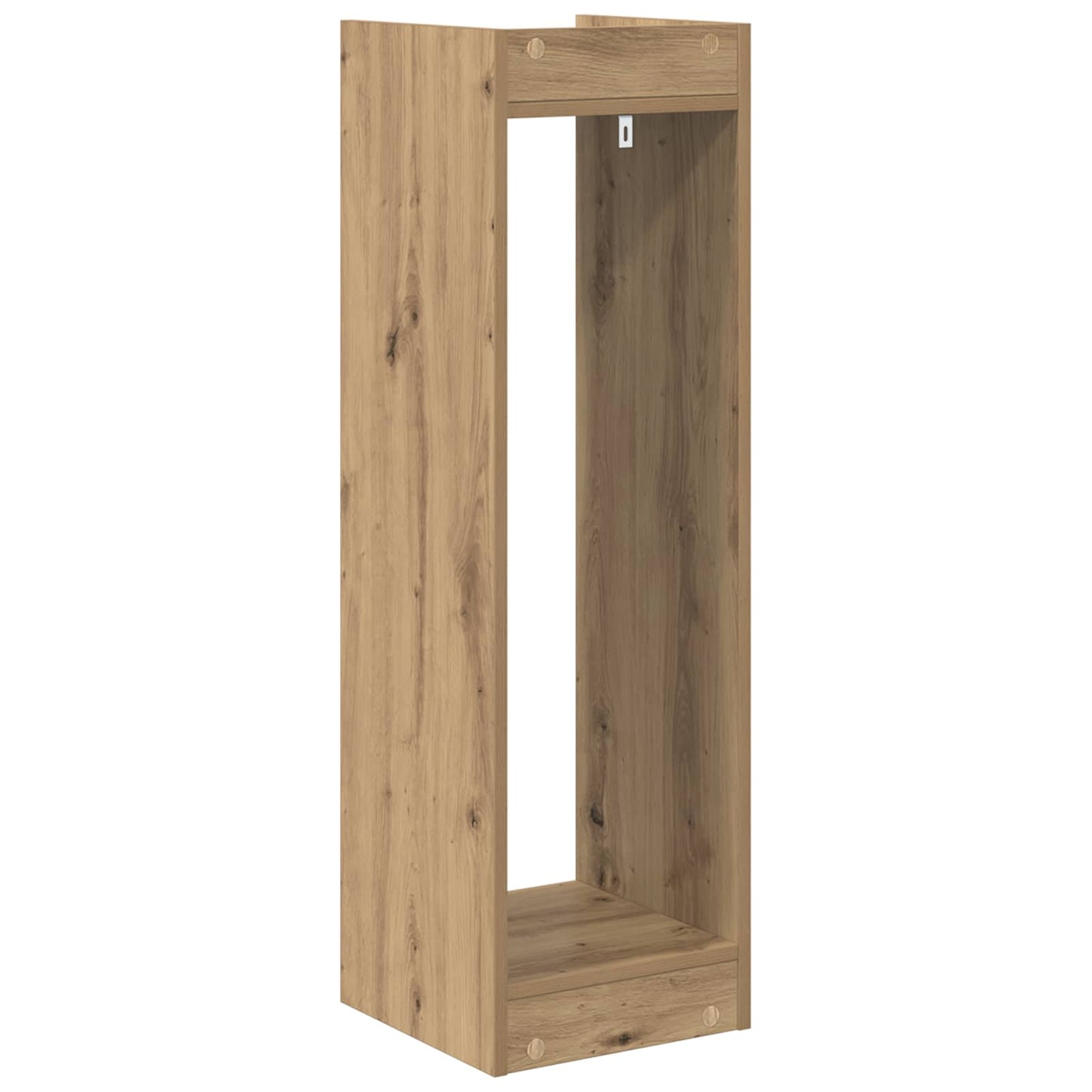 vidaXL Plant Stand Artisan Oak 30 x 30 x 100 cm Engineered Wood